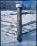 Vermont-Fencepost